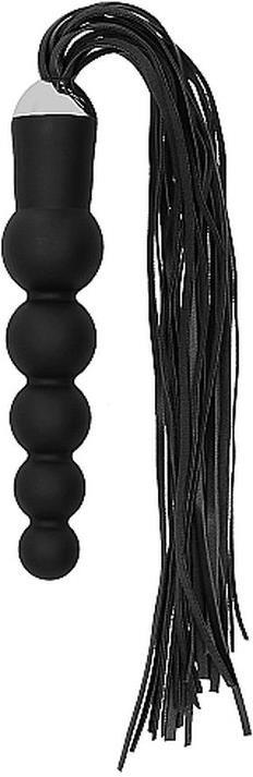 Image du produit Ouch! Black Whip avec gode en silicone incurvé