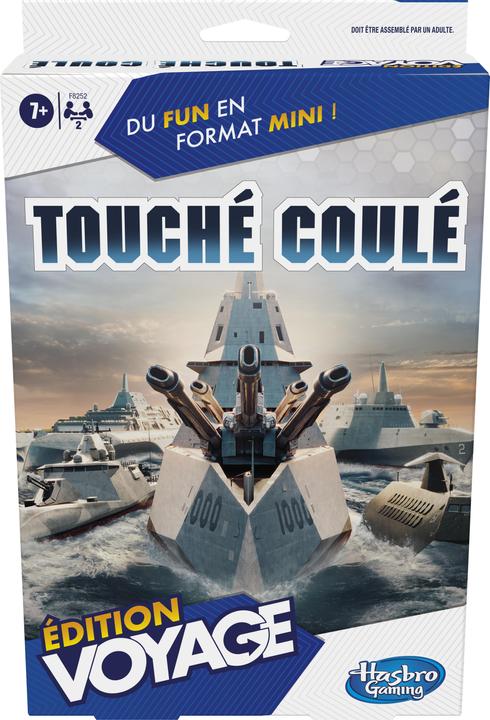 Immagine prodotto Hasbro Gaming Gioco di viaggio della nave da guerra (Francese)