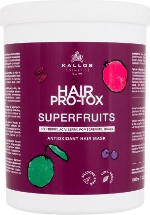 Produktbild Kallos Cosmetics Hair Pro-Tox Superfruits Antioxidant Hair Mask (1000 ml)