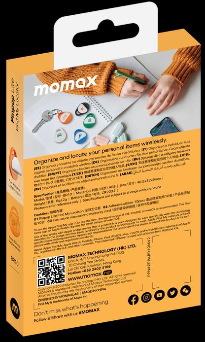 Image du produit Momax Pinpop Lite - Apple Find My Tracker Orange