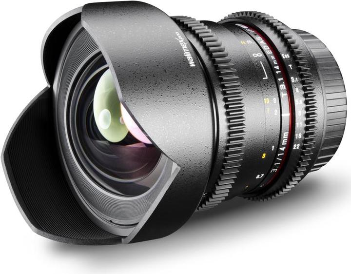 Immagine prodotto Walimex 14/3.1 Video DSLR 4/3 (Four Thirds, APS-C / DX, Full-frame, Micro Four Thirds)