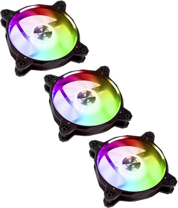 Actual product image Lian-Li BR120 Digital RGB PWM Fan 3-Pack + Controller (120 mm, 3 x)
