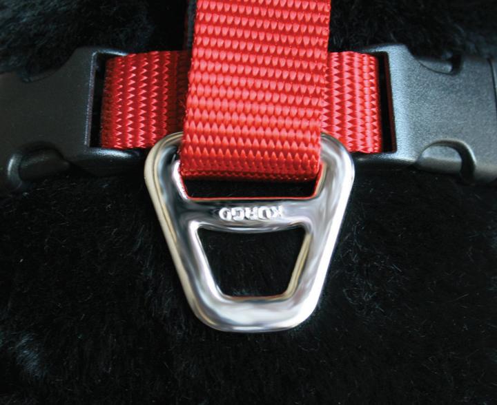 Actual product image Kurgo Tru-Fit-Smart safety harness with belt (S, Dog, General)