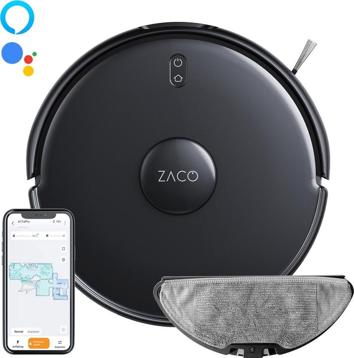 Actual product image Zaco A11s Pro (Vacuum mopping robot)