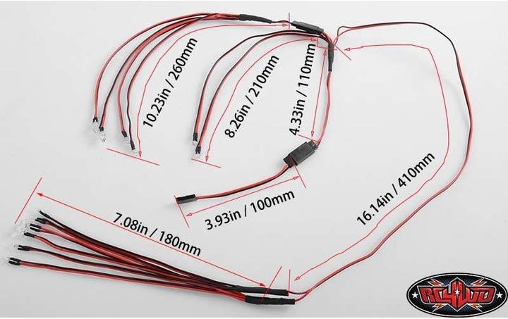 Produktbild Rc4Wd Modellbau-Beleuchtung Land Crusier LED-Set