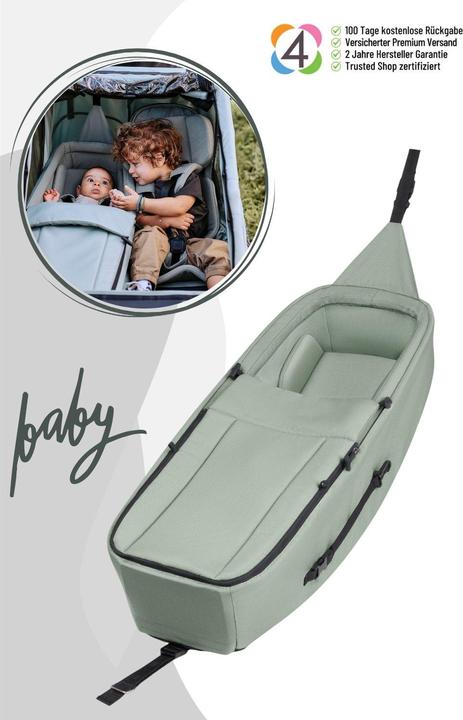 Produktbild ABC Design Neugeboreneneinsatz für Fahrradanhänger Tour