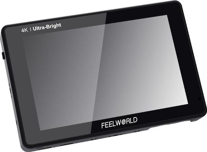 Actual product image Feelworld LUT7S PRO 7 Inch 2200nits 3D LUT Touch Screen DSLR Camera Field Director AC Monitor (7", Full HD)