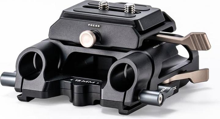 Image du produit Tilta Arca Height Adjustable 15 mm LWS Baseplate (Plaque de raccordement rapide)