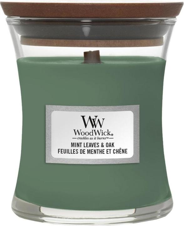 Actual product image WoodWick Mint Leaves & Oak (275 g)