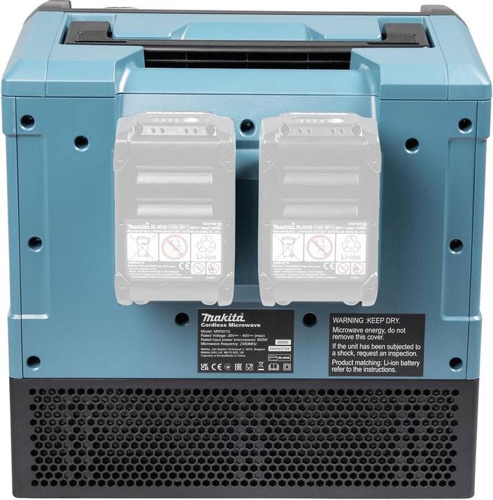 Produktbild Makita Akku-Mikrowelle XGT MW001GZ (8 l)
