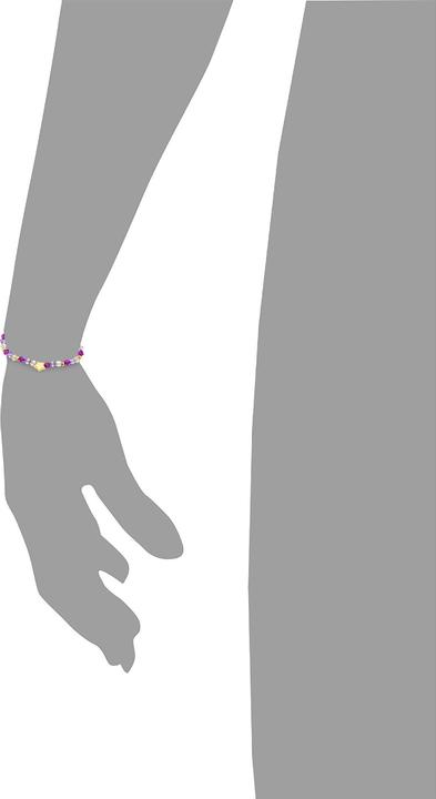 Immagine prodotto Prinzessin Lillifee Gioielli da braccio per ragazze, acciaio inossidabile, pietra preziosa | stella (12 cm, Acciaio inossidabile)