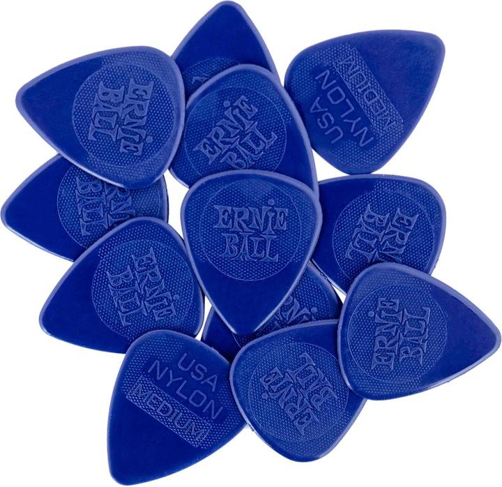 Image du produit Ernie Ball Pics en nylon Moyen paquet de 12 (12 x, 0.72 mm)
