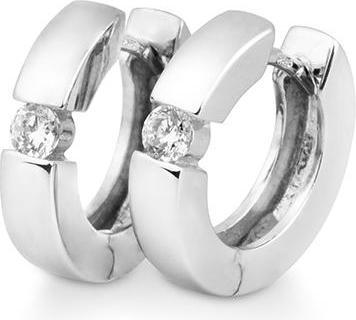 Breuning Creolen - BRILL. 0,20 Ct. H/si (750/18 K Gold)