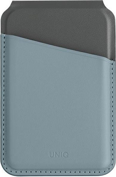 Produktbild Uniq Lyden DS magnetyczny portfel RFID i stojak na telefon niebiesko-czarny/washed blue-black