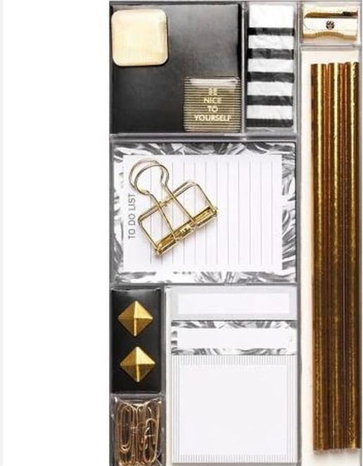 Produktbild Starpak Bürozubehör Set - goldenes Design