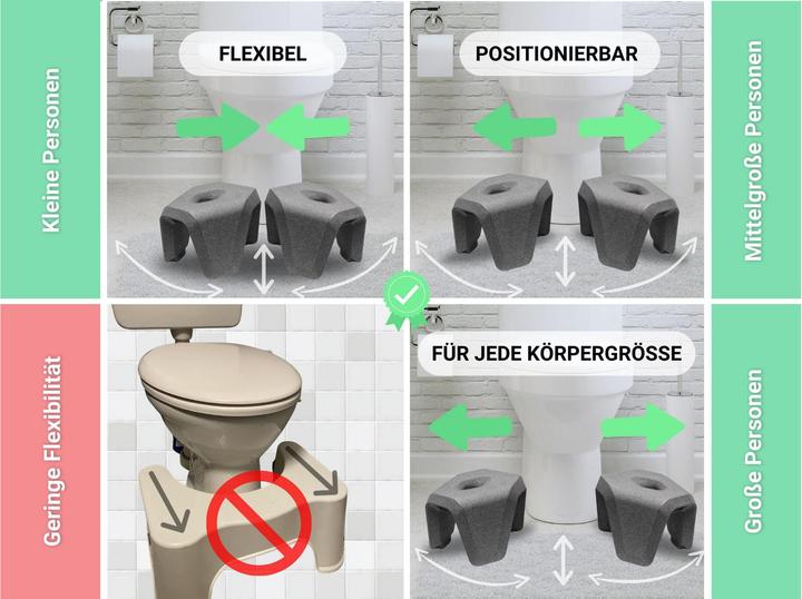 Produktbild Stuul Basalt Toilettenhocker