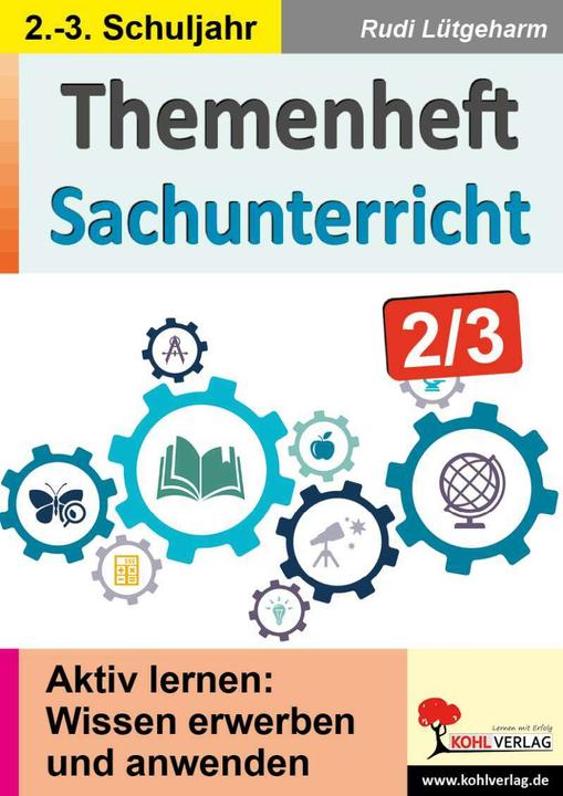 Actual product image Thematic booklet for subject lessons / Grades 2-3 (German, Rudi Lütgeharm, 2022)