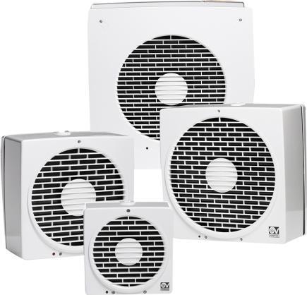 Actual product image Thermorex THERMEX wall and window fan Vario 150/6 R, reversible incl. control, air volume off/in 380/