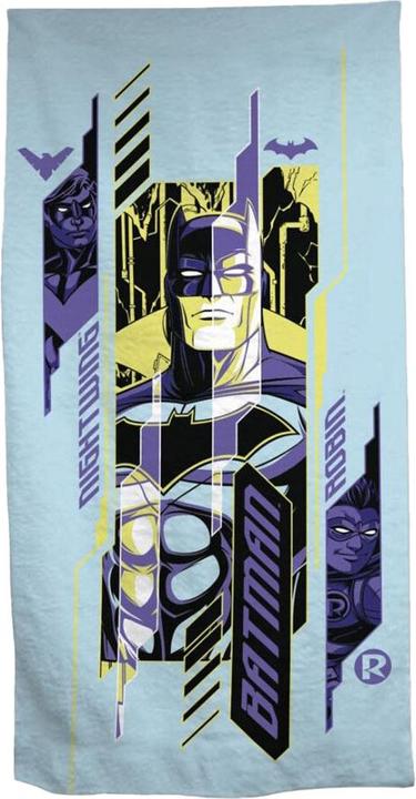 Actual product image DC Comics Batman beach towel, 70x140cm (70 x 140 cm)