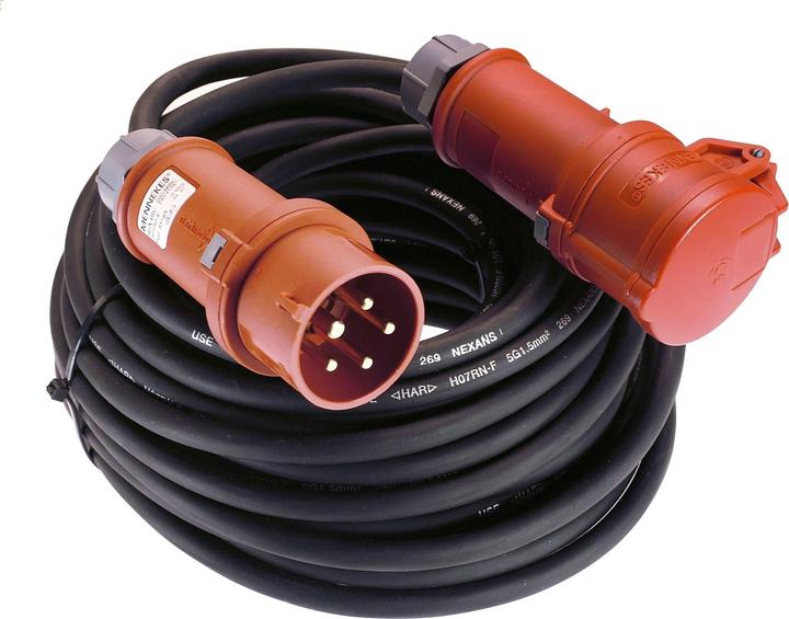 Actual product image As - Schwabe CEE power extension with phase inverter plug (10 m, CEE)