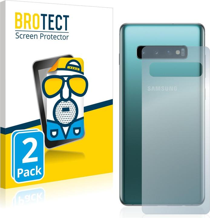 Actual product image BROTECT Anti-glare screen protector matt (2 Piece, Samsung Galaxy S10+)