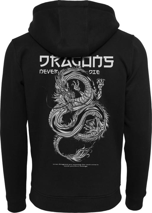 Immagine prodotto Mister Tee Felpa con cappuccio Dragons Never Die Heavy Zip - 132739 (5XL)