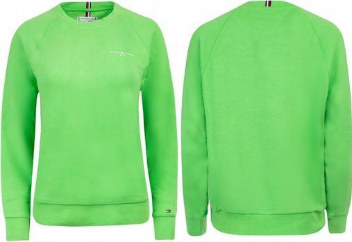 Produktbild Tommy Hilfiger Damen Sweatshirt 1985 ohne Kapuze, Grün (Spring Lime), M (M)