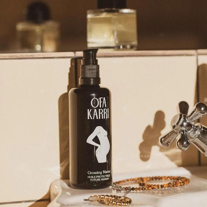 Actual product image Ofa Karri Growing Mama body oil (Body oil, 100 ml)