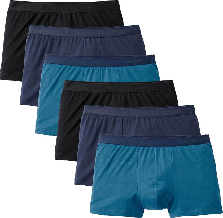 Actual product image Calida Boxershort Casual Figurbetont New Boxer Natural Benefit 3P (XL, pack of 6)
