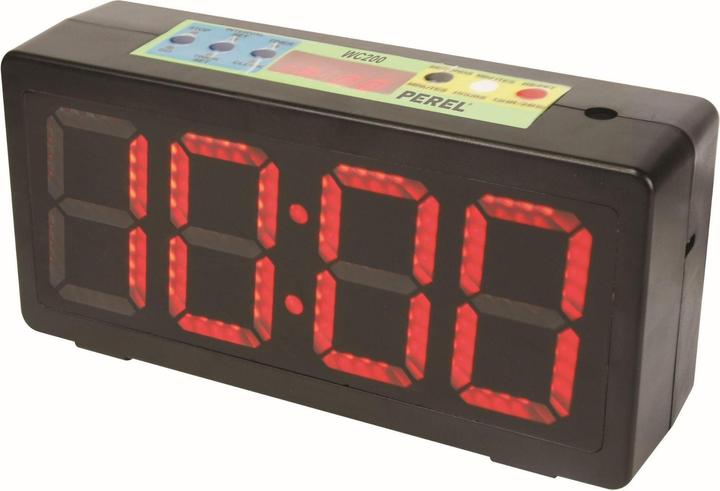 Perel Horloge Avec Chronomètre/Compte à Rebours & Minuterie D'Intervalle
