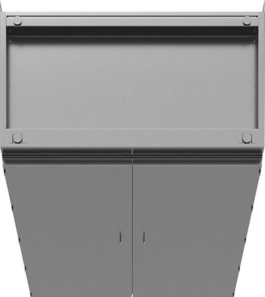 Produktbild kaiserkraft Reinraum-Hochschrank aus Edelstahl (100 x 58.5 x 200 cm)