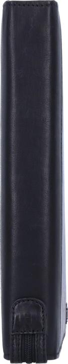 Actual product image Greenland Nature Black Nappa ring wallet leather 33 cm (1 x)