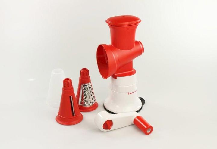 Tupperware Chef Profi Raschiaghiaccio rosso 2x Grattugie