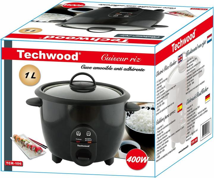 Actual product image Techwood Rice cooker