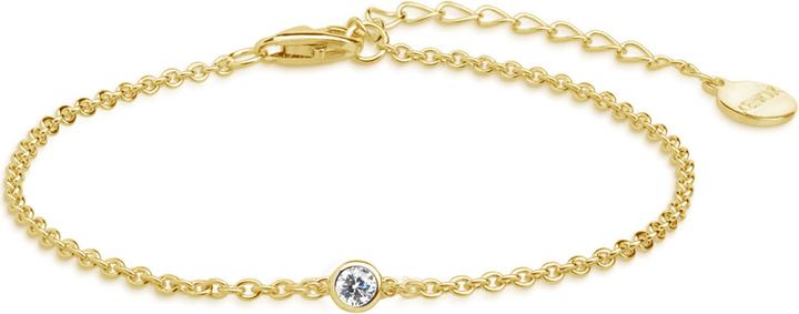 Produktbild Xenox Zarge Gold Armband (20 cm, Silber 925)