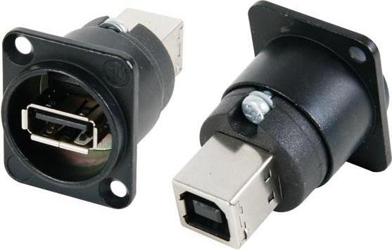 Produktbild Neutrik Nausb-W-B USB Feed Thr Ip B,Xlr
