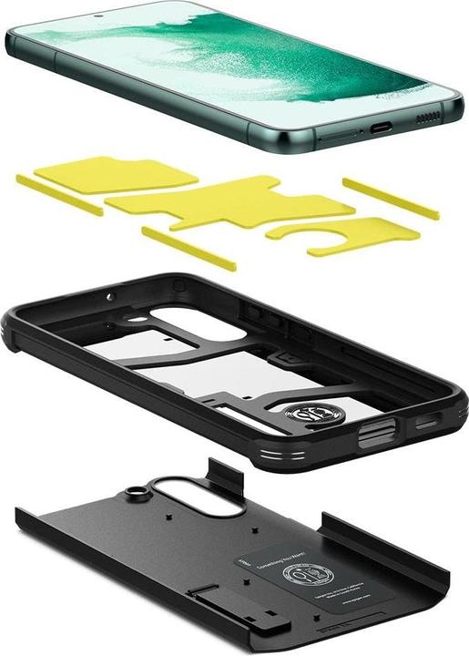 Actual product image Spigen Tough Armor (Samsung Galaxy S22 5G)