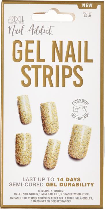 Immagine prodotto Ardell Nail Addict - Strisce per unghie in gel Pot Of Gold (Essiccatore smalto per unghie)