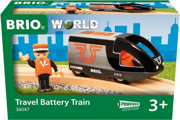 Actual product image Brio Orange and black passenger train 63604700