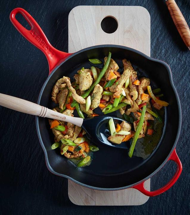 Produktbild Le Creuset Gusseisen Brat- & Servierpfanne 23 cm (23 cm, Bratpfanne, Gusseisen, Emaille)