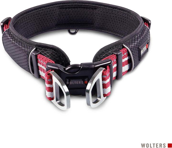 Image du produit Wolters Collier Active Pro taille 2 40-45 cm x 3 cm rouge/argenté (2, Chien, Général)