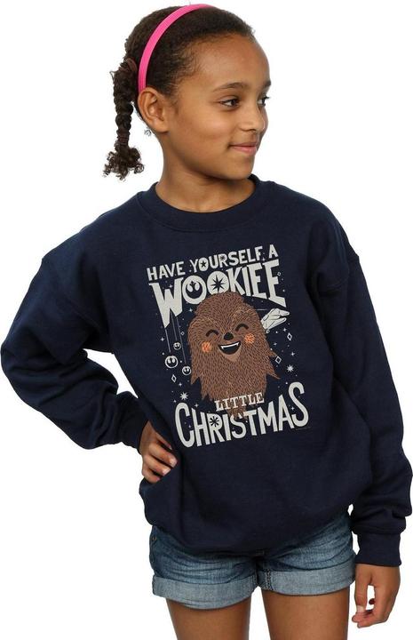 Produktbild Star Wars Wookiee Little Christmas Sweatshirt Mädchen (152, 158)