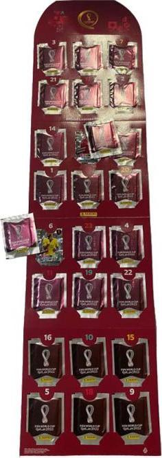 Produktbild Amigo FIFA WM 2022 Katar - Sticker Adventskalender