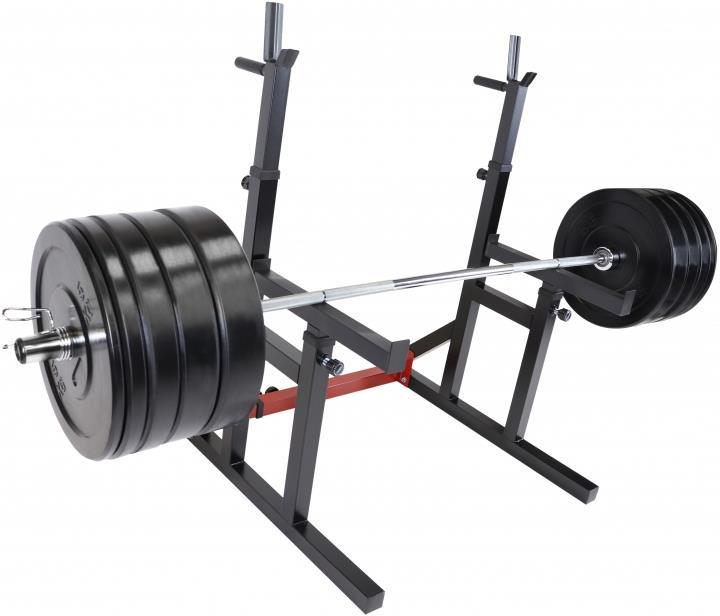 Actual product image Gorilla Sports Squat Rack incl. barbell set