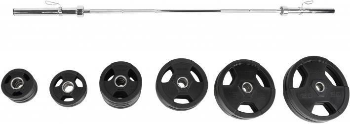 Produktbild Gorilla Sports Olympia Langhantel Set (1 x 130 kg)