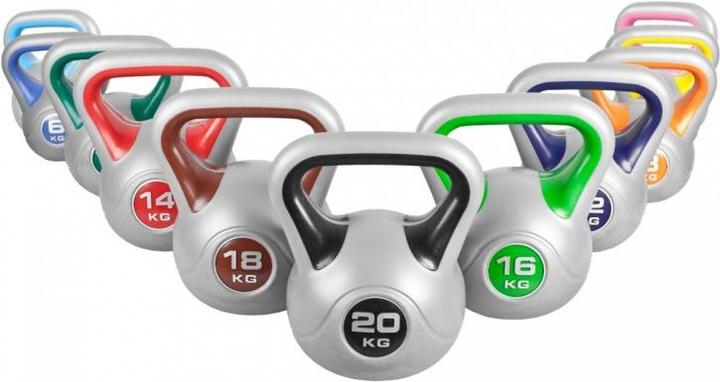 Image du produit Gorilla Sports Set Kettlebell Stylisé (1 x 3 kg, 1 x 4 kg, 1 x 6 kg, 1 x 8 kg, 1 x 10 kg, 1 x 12 kg, 1 x 16 kg, 1 x 14 kg, 1 x 18 kg, 1 x 20 kg, 1 x 2 kg)