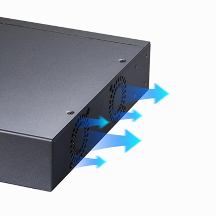 Produktbild Cudy GS1020PS2 network switch Gigabit Ethernet (10/100/1000) Power over Ethernet (PoE) Black (18 Ports)