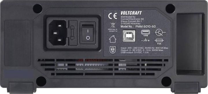 Image du produit Voltcraft PMM 6010-60 Multimeter und Netzgerät digital CAT II 600 V Anzeige (C (CAT II 600V)