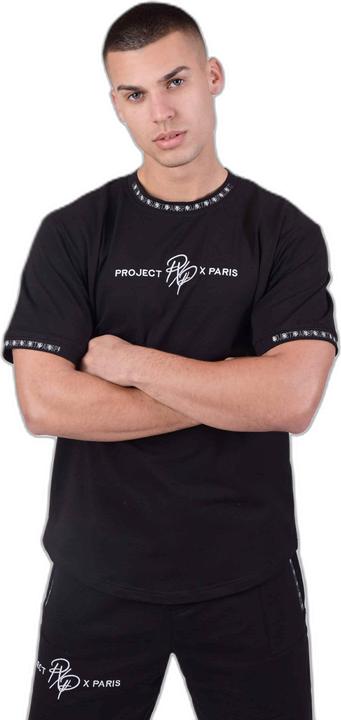 Project X Paris t-hirt mit kontrattreifen project x pari logotée (S)