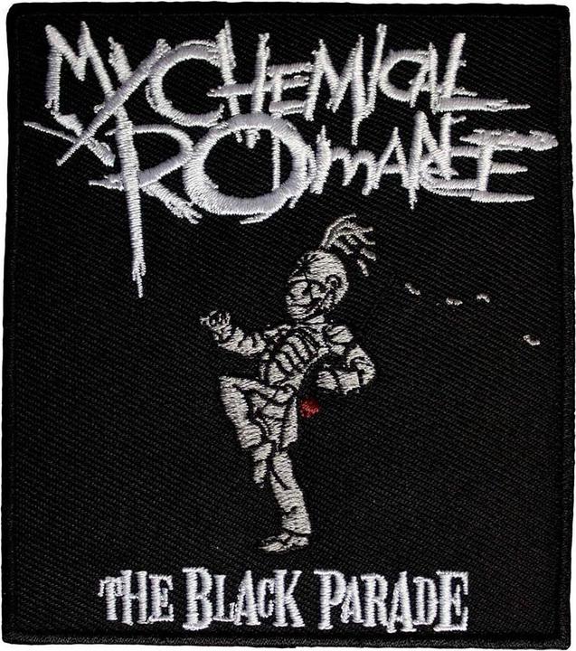Immagine prodotto My Chemical Romance The Black Parade Cover Tessuto Toppe da Stirare